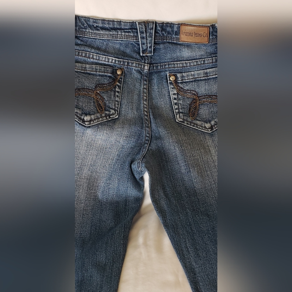 Arizona Girl's Denim Jeans Size‎ 12 - Picture 2 of 5